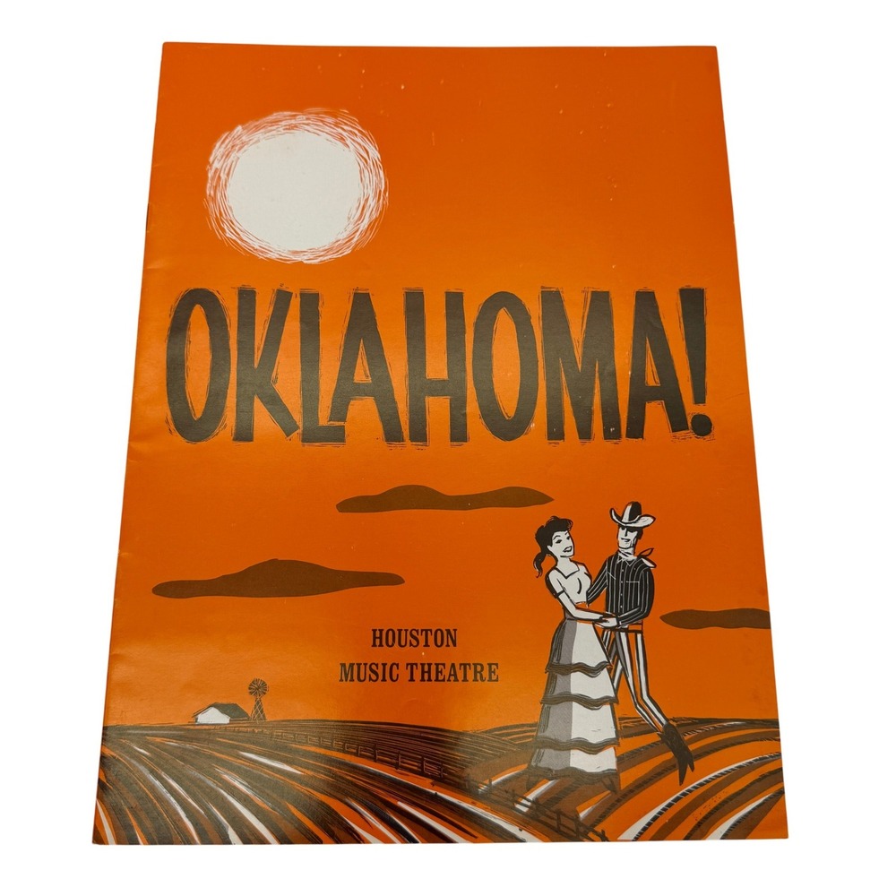VTG Oklahoma! Houston Music Theatre Souvenir Program playbill Robert Horton